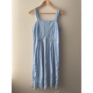 Blue Lacy Dress